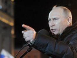 Rusya'da zafer Putin'in Rusya'da zafer Putin'in